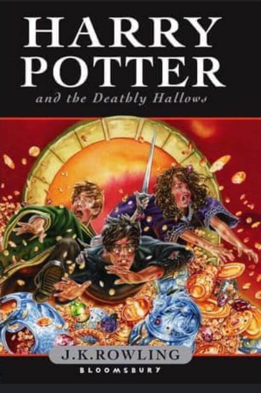 Harry Potter and The Deathly Hallows (HARDCOVER) (RARE BOOKS)-JK Rowling