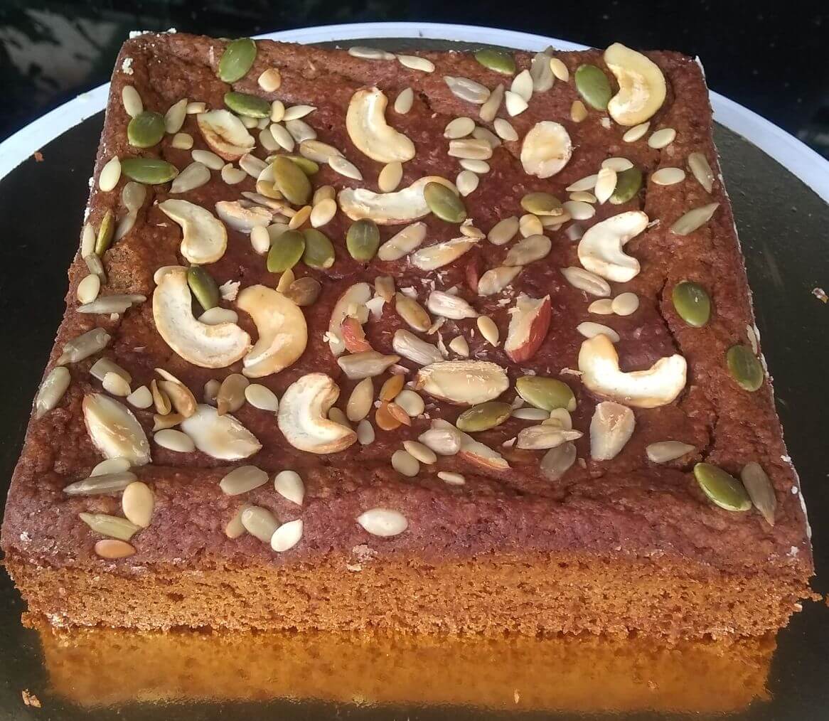 Eggless Sugar free cake