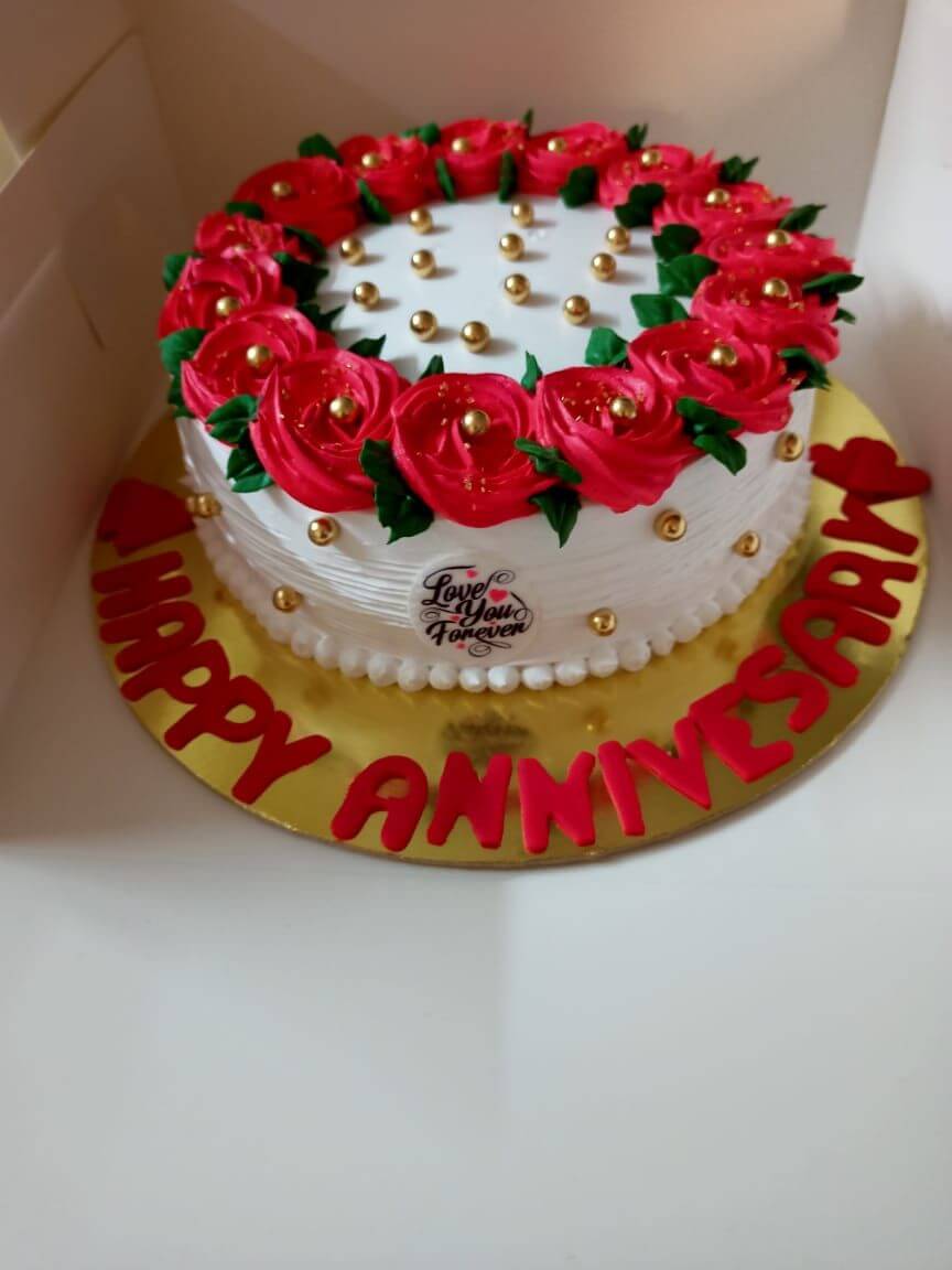 Eggless chocolate cake
