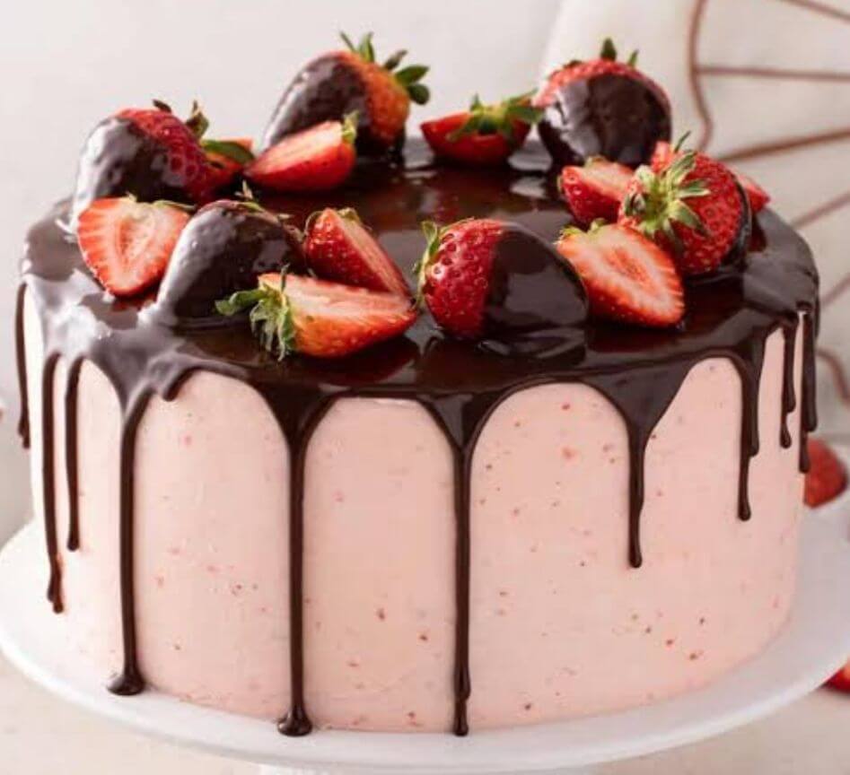 Strawberry cake