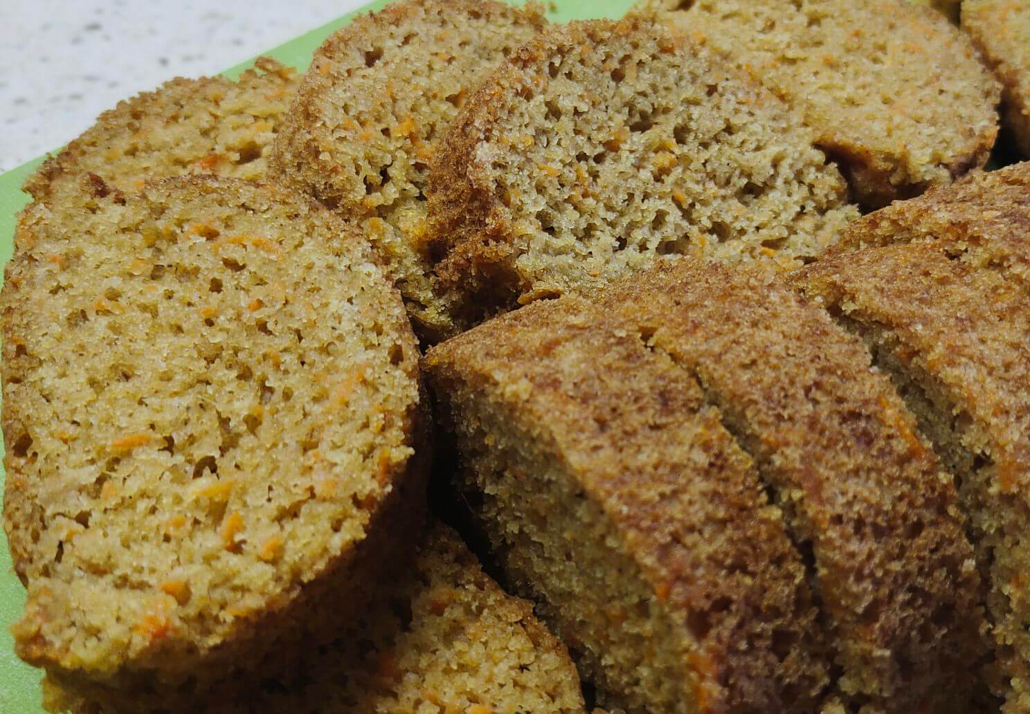 Whole Wheat Carrot Ginger cake