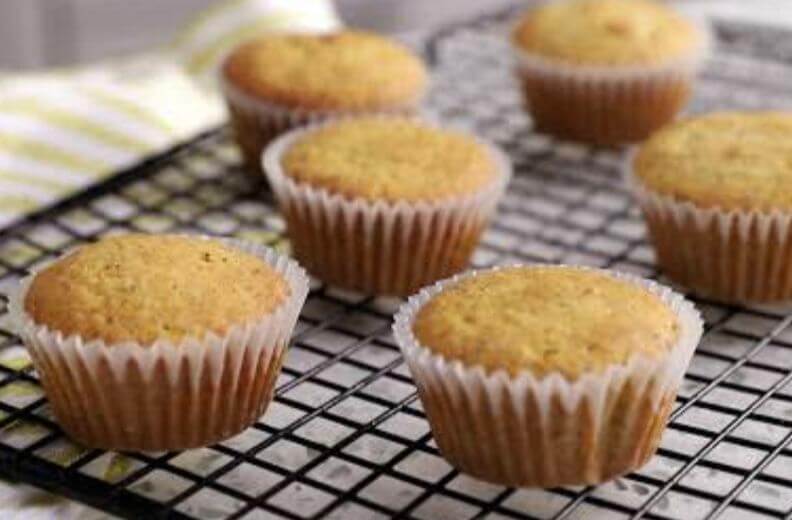 Zesty lemon muffins
