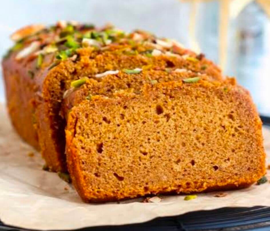 JAGGERY whole wheat banana cake (coffee)