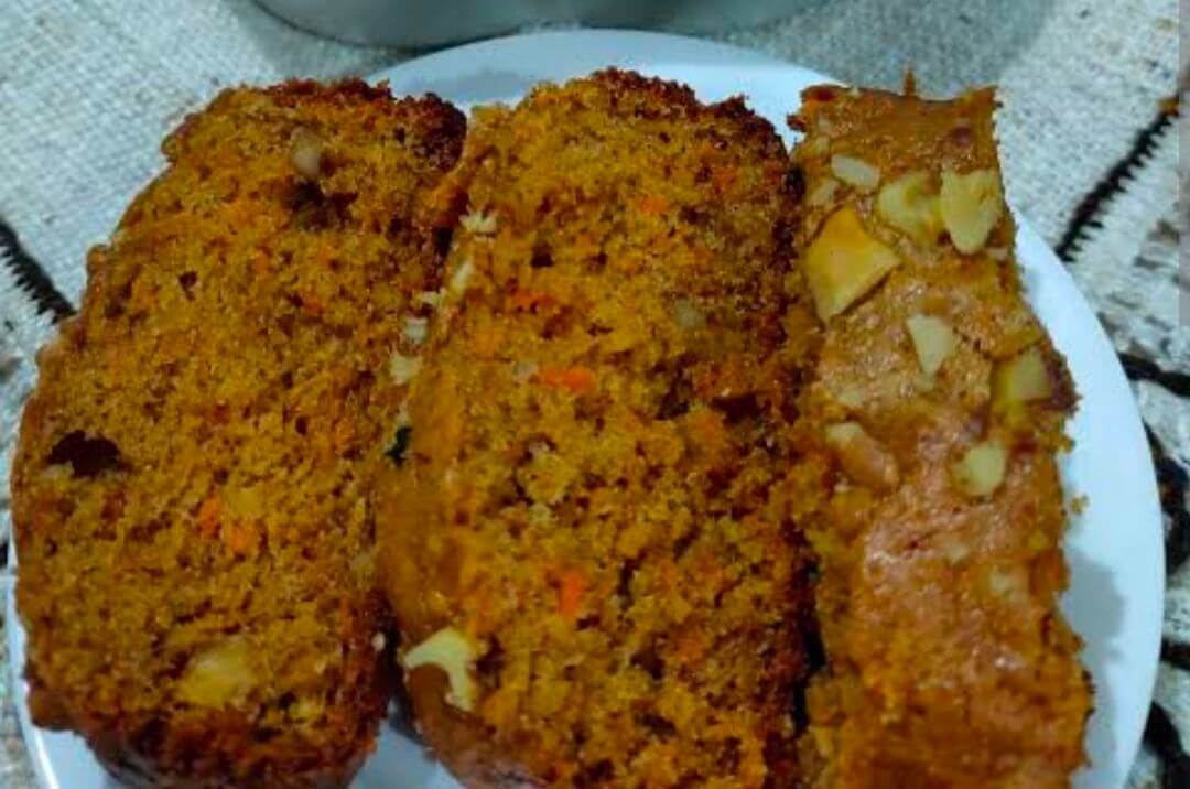 JAGGERY whole wheat carrot ginger cake