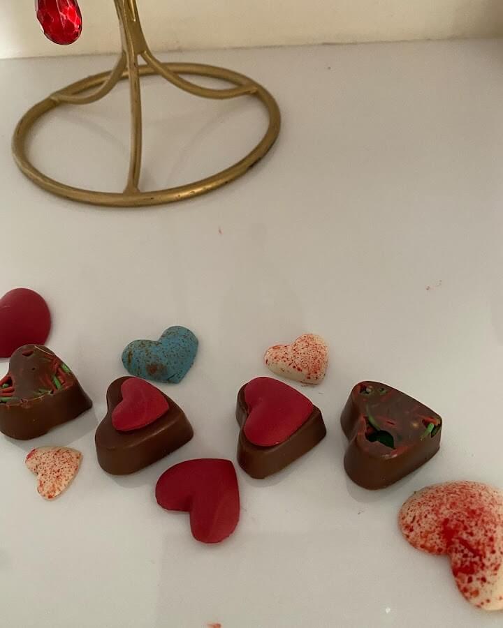 Valentine Heart shape chocolate
