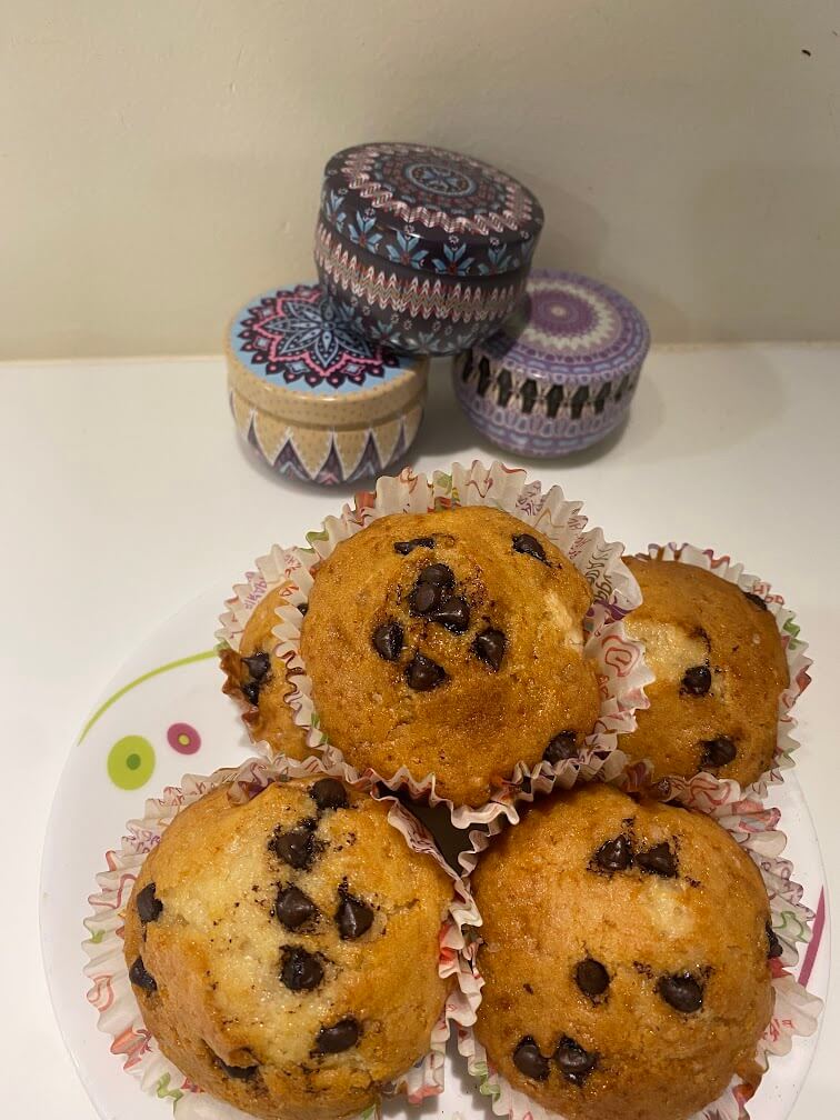 Vanilla chocochip cupcakes