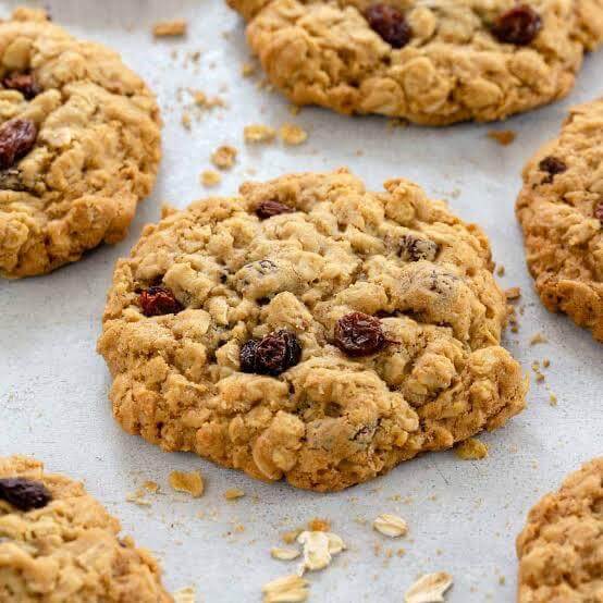 Oats raisin cookie