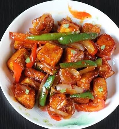 Chilli paneer