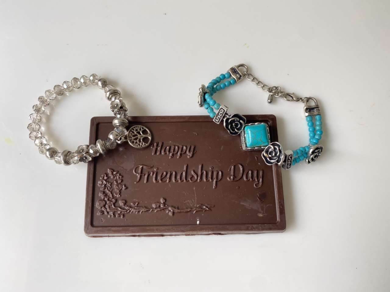 Friendship day bar chocolate