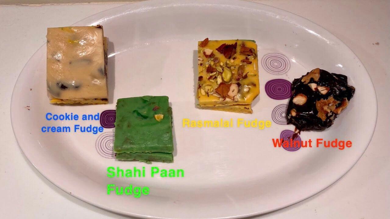 Diwali chocolate Fudge