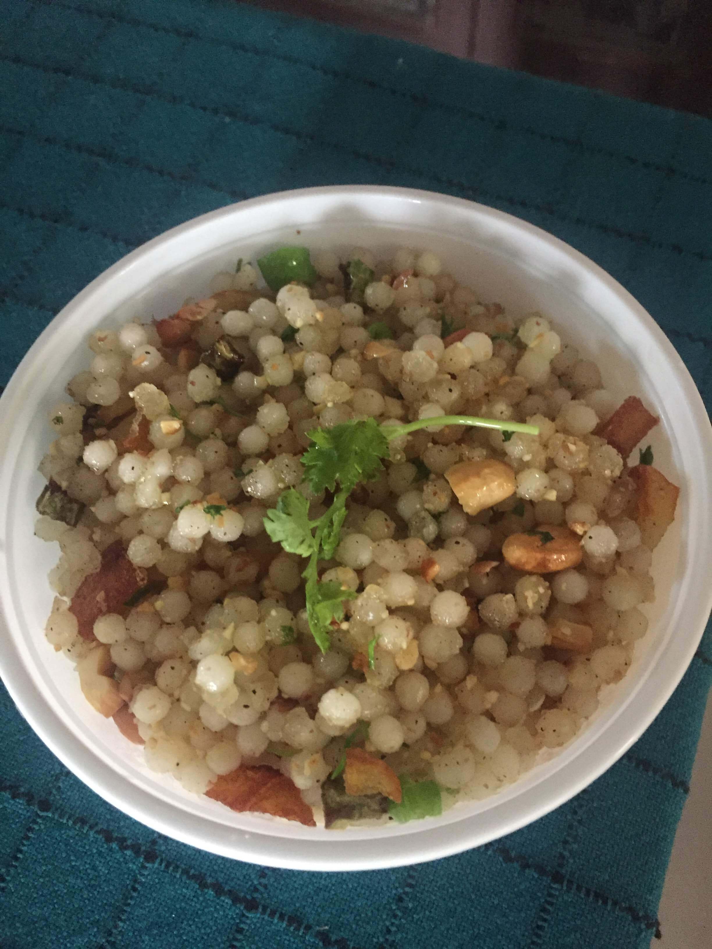sabudana khichri