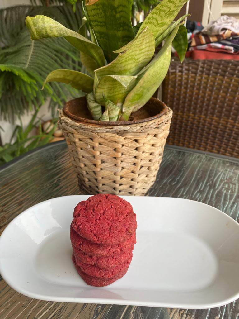 Red velvet cookie
