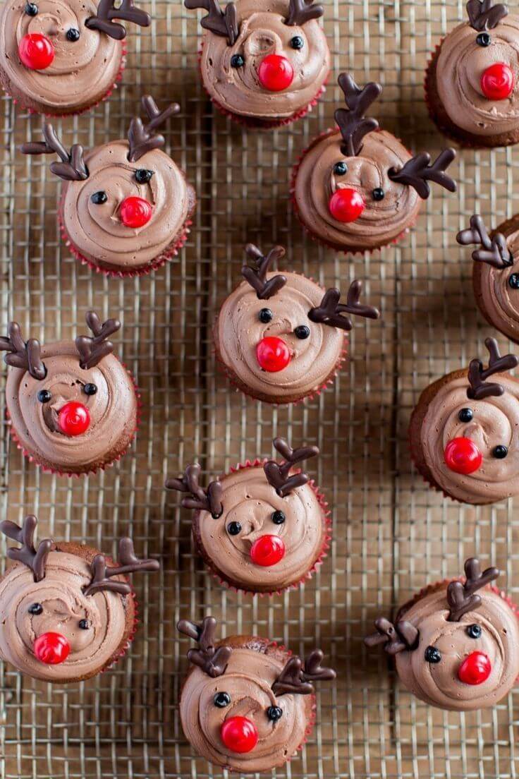 Christmas Special Cupcakes (Reindeer)