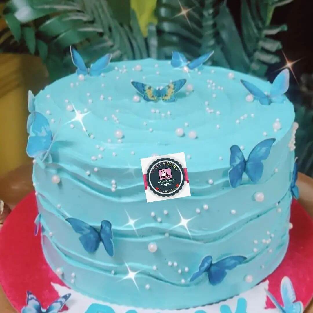Butterfly Theme Cake