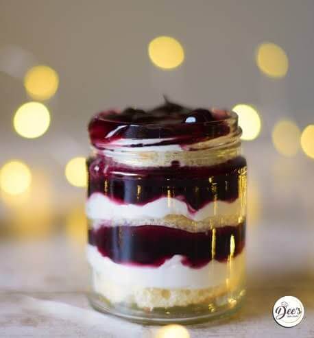 Blueberry Cake Jar