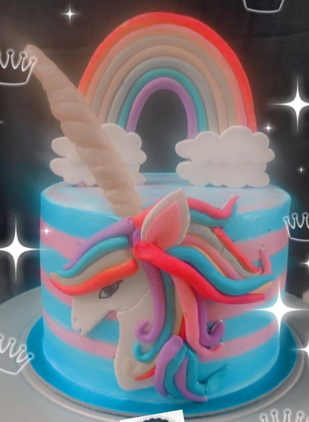 UNICORN THEME CAKE