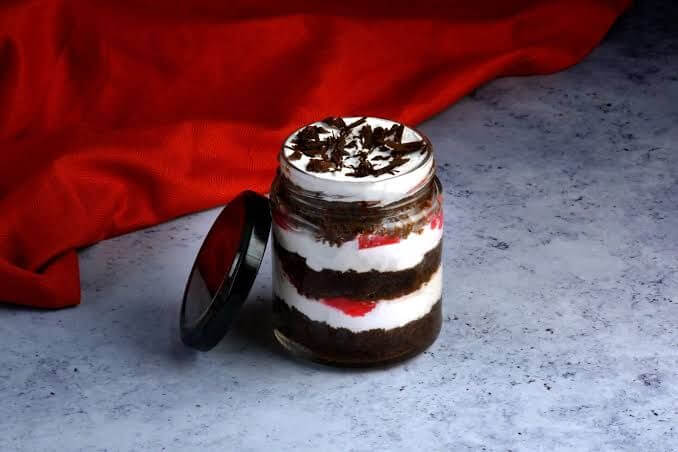Black Forest Cake Jar