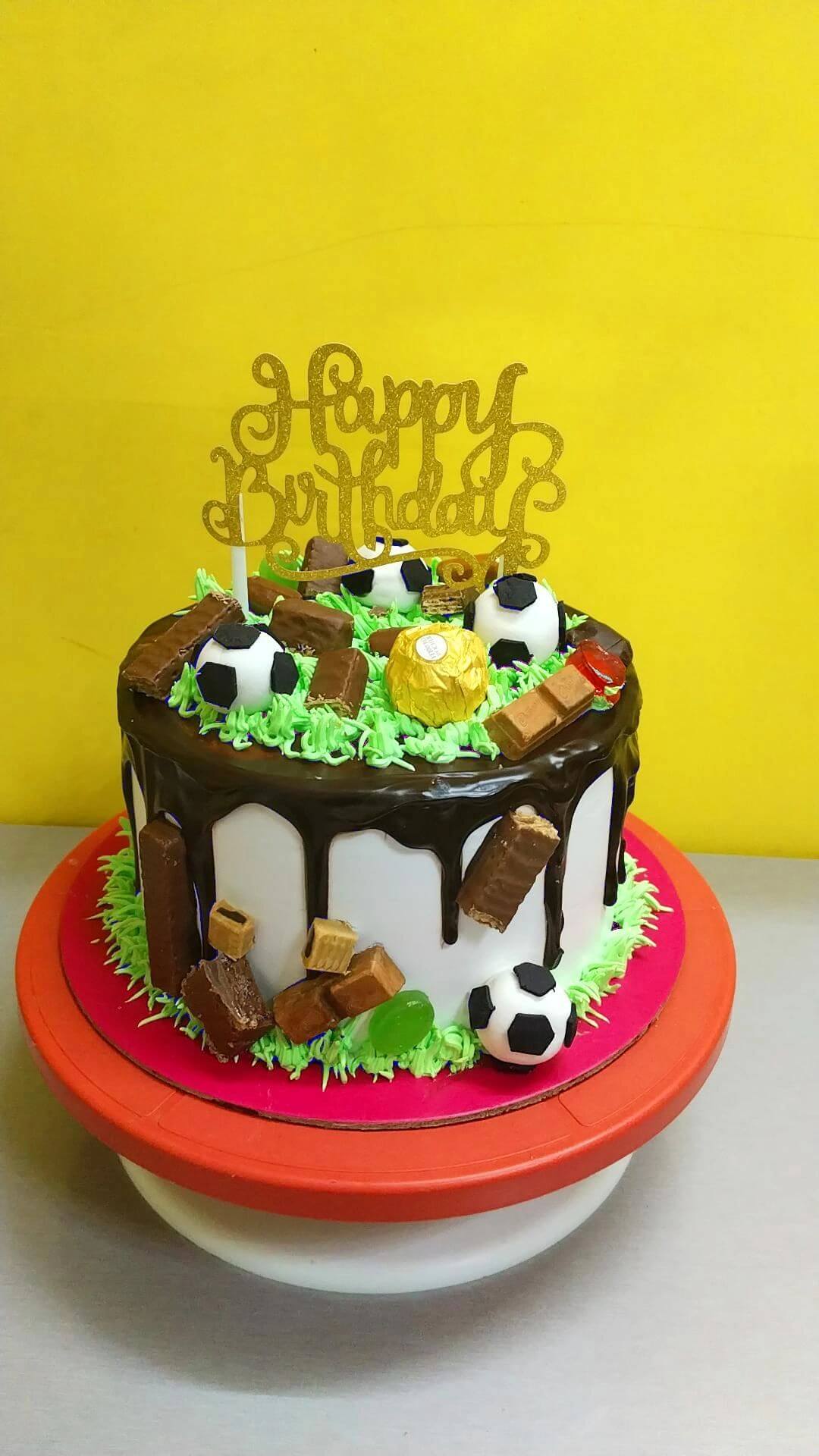Football Theme Cake