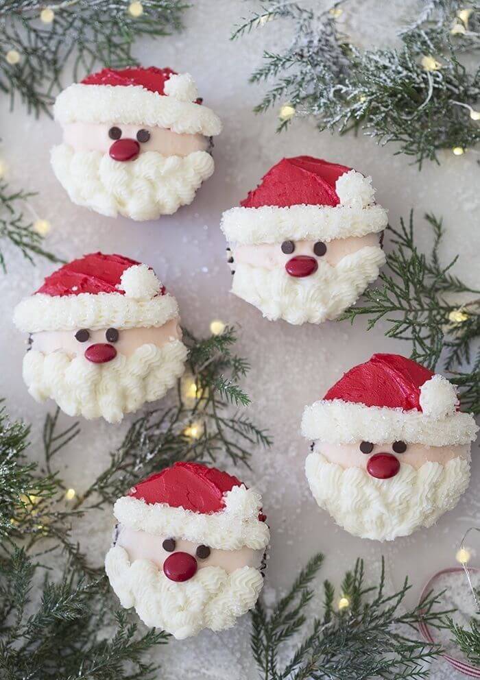 Christmas Special Cupcakes (Santa)