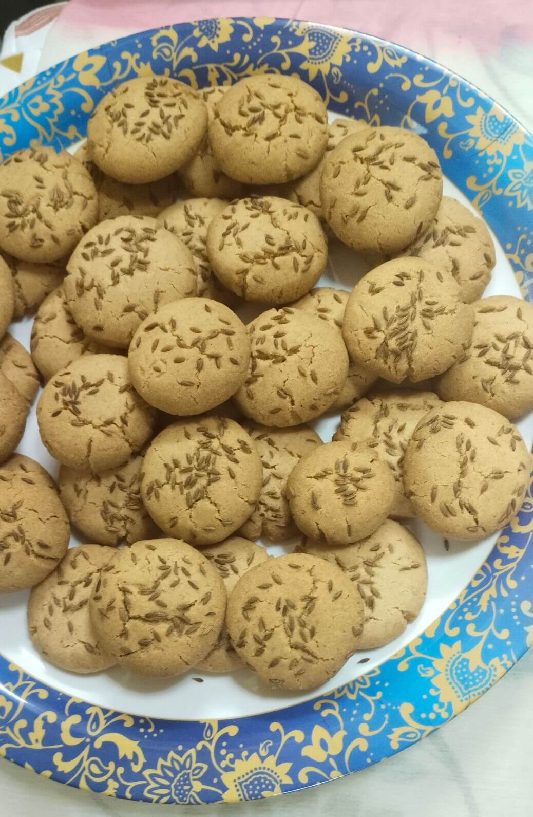 Sweet n Salty Jeera Biscuits