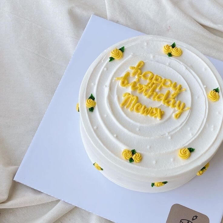 Bento Birthday Cake