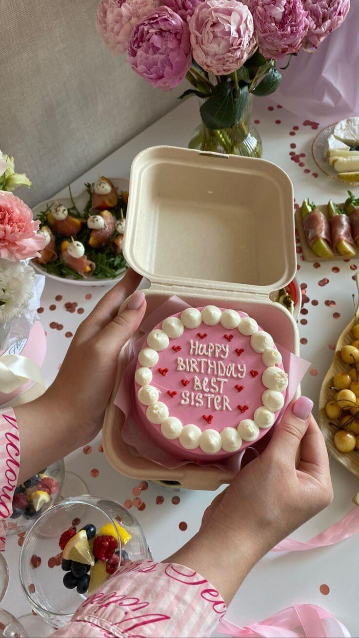 Bento Birthday Cake