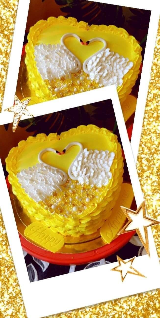 Love Birds Cake ❤️