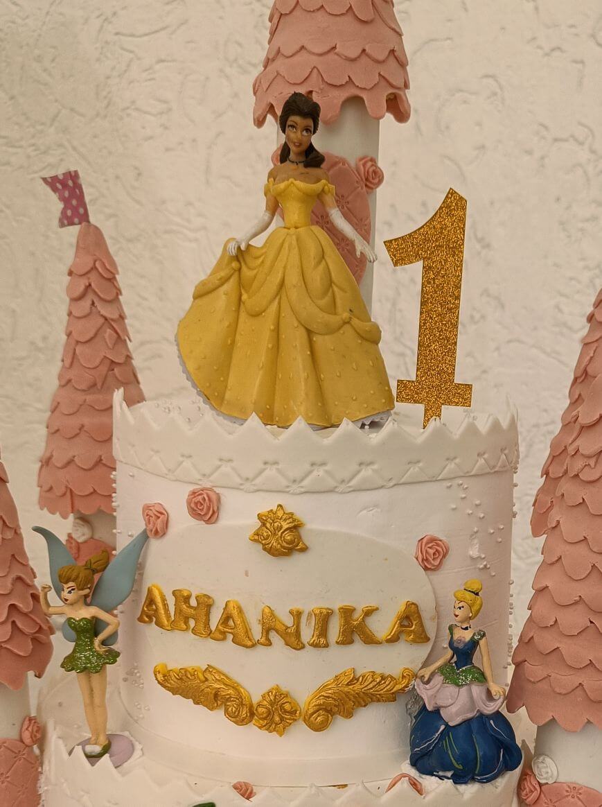 Princess theme cake