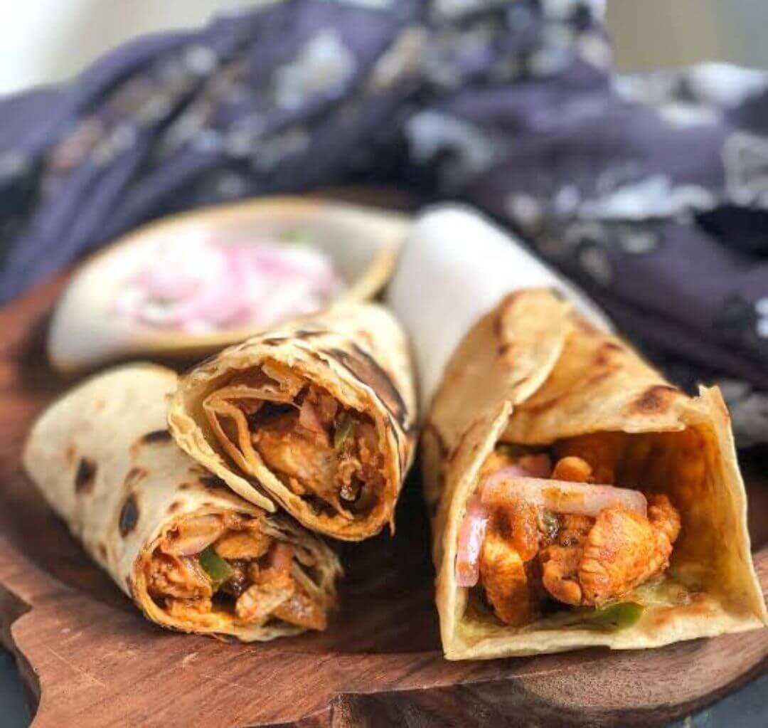 Veg aalu mashala roll