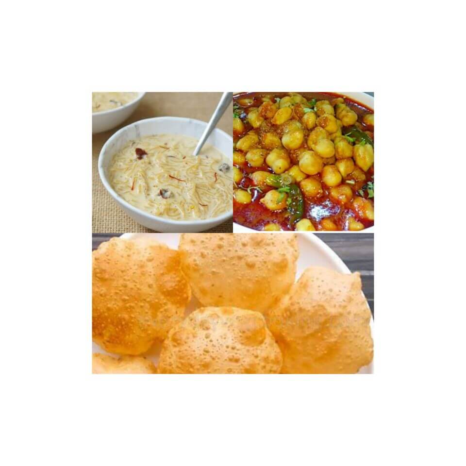 Navratri special Kanya bhojan Food Tha li