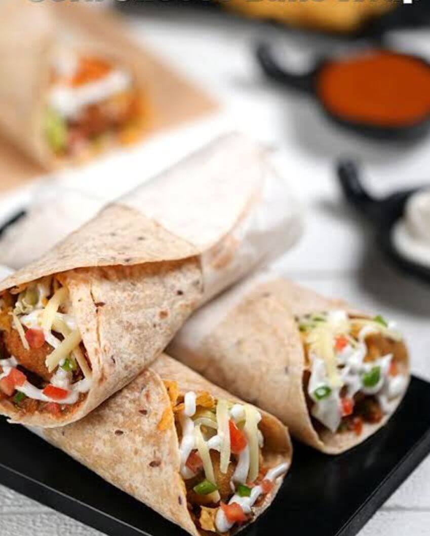Paneer cheese veg rolls