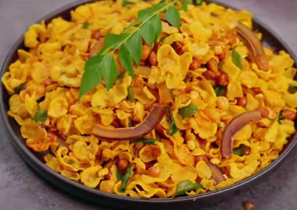 Cornflakes khatta Meetha chivda