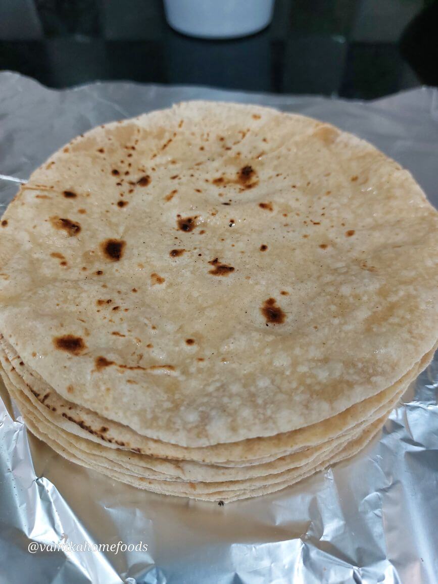 Plain. ghee phulka