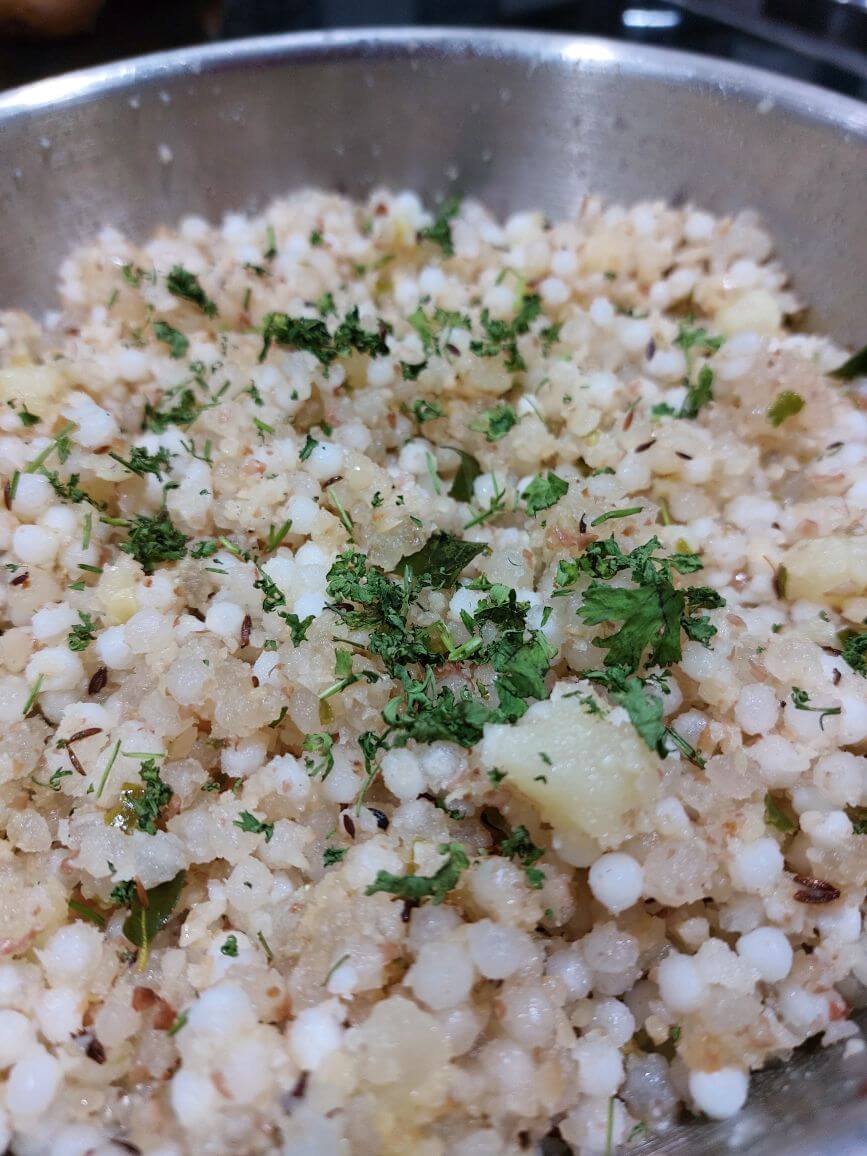 Sabudana khichdi
