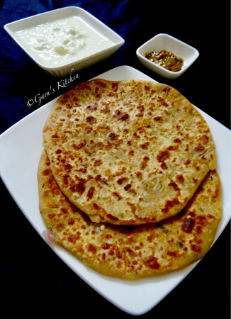 Aloo pyaz Paratha