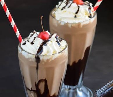 Chocolate milkshake