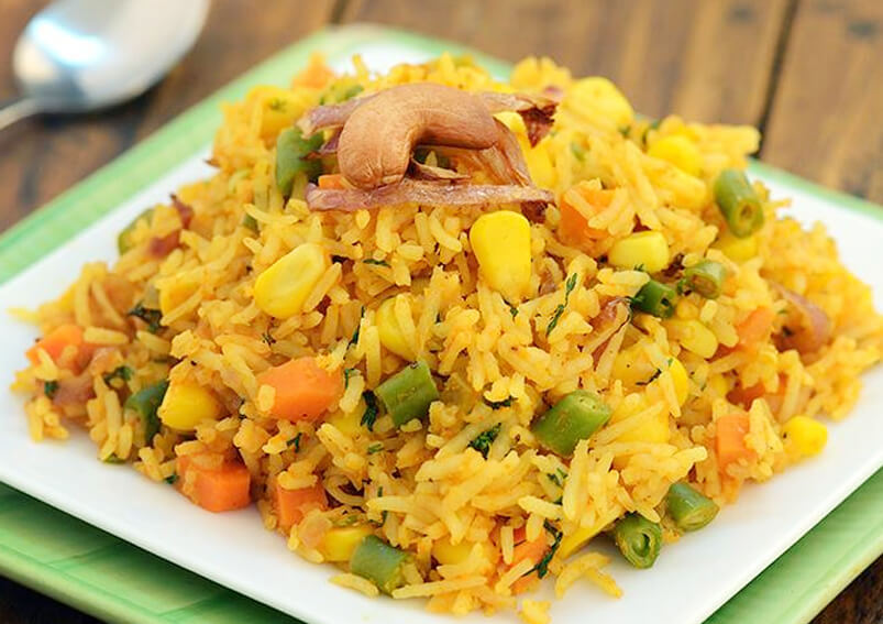 Corn & Veggie Pulao