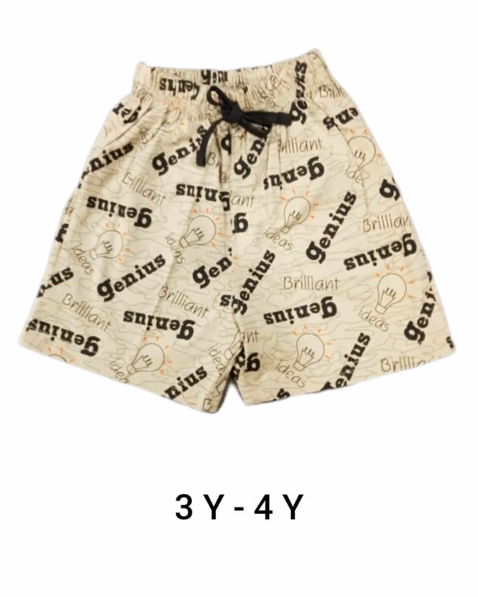 BOYS SHORTS3-4Y