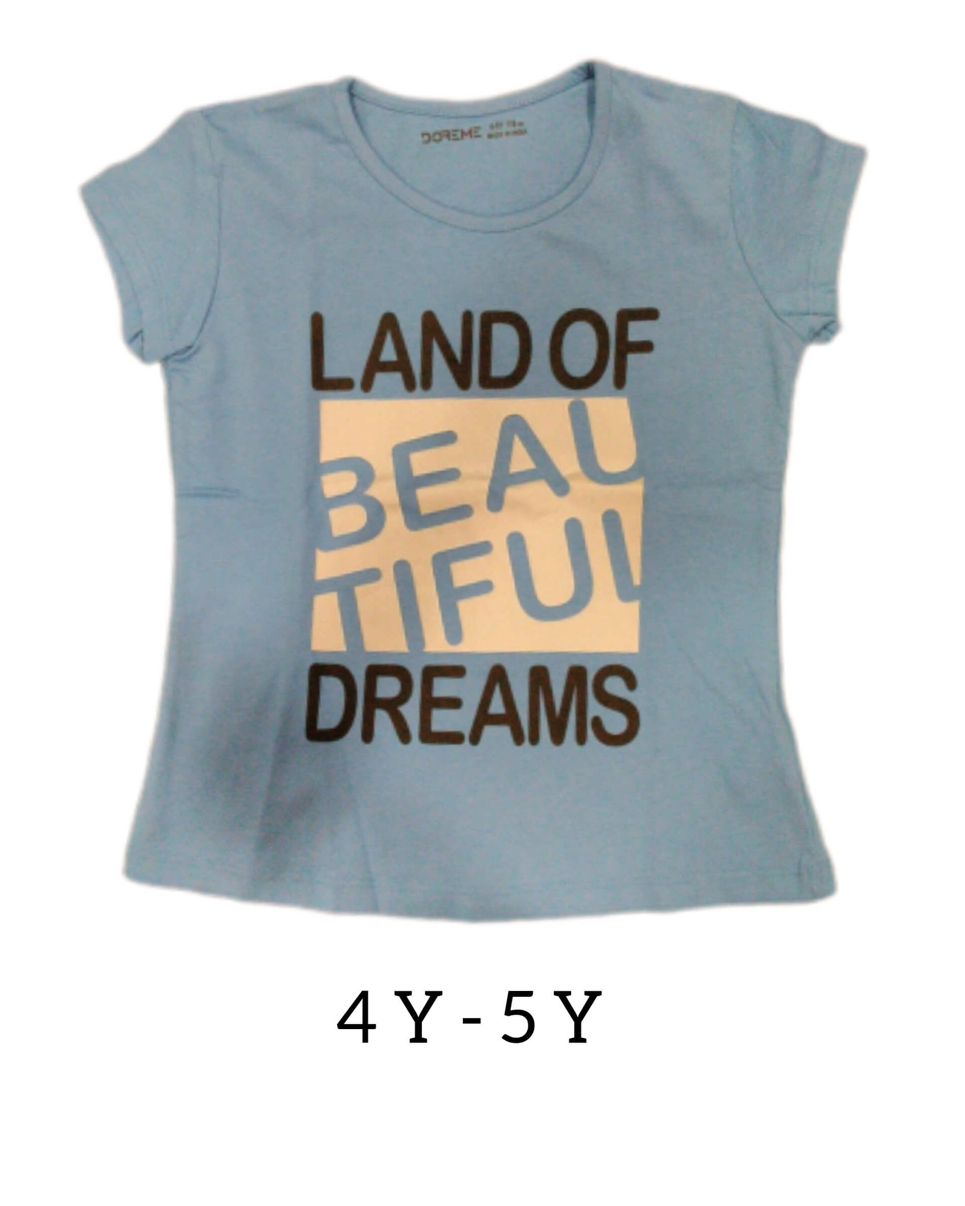 GIRLS TEES 4-5 Y