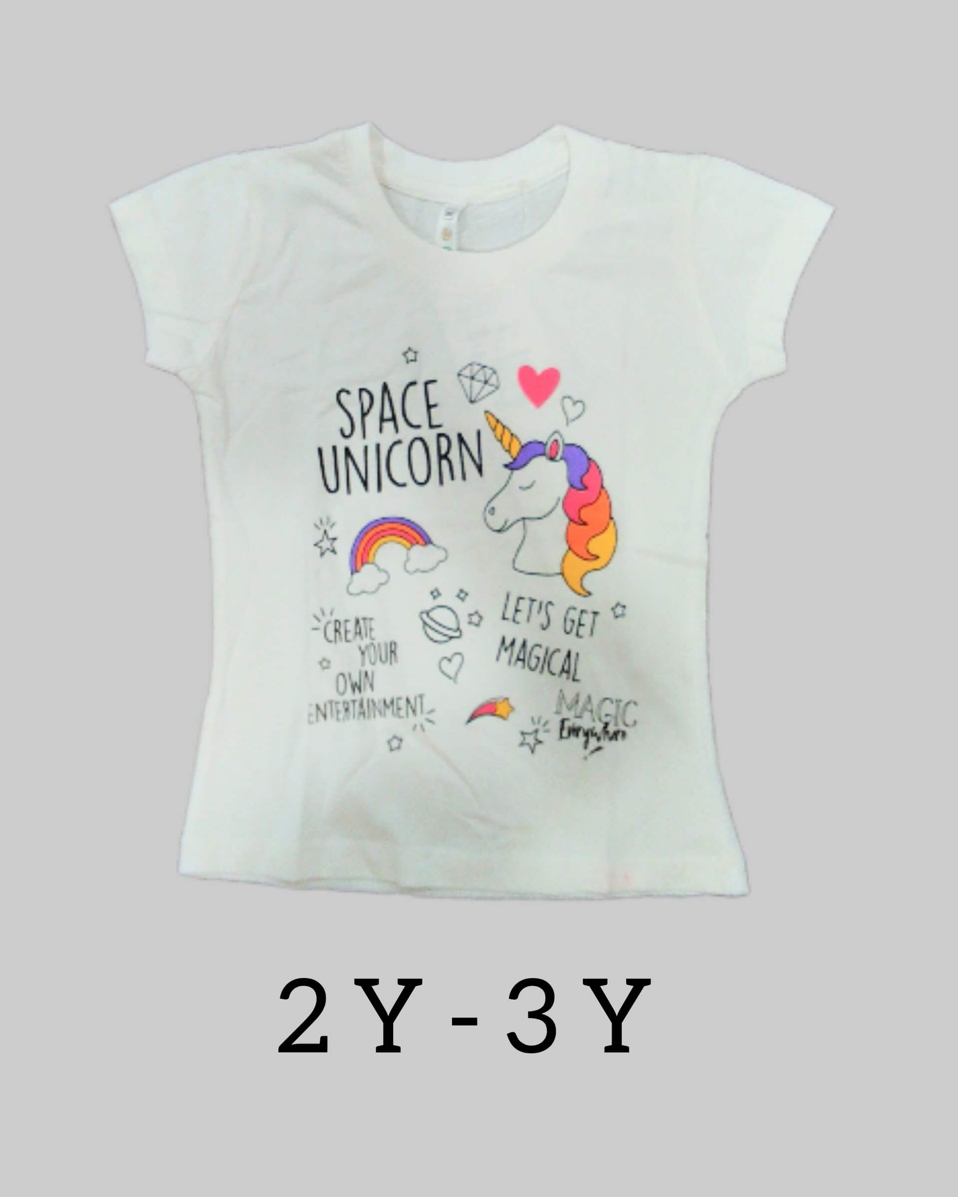 GIRLS TEES 2-3 Y