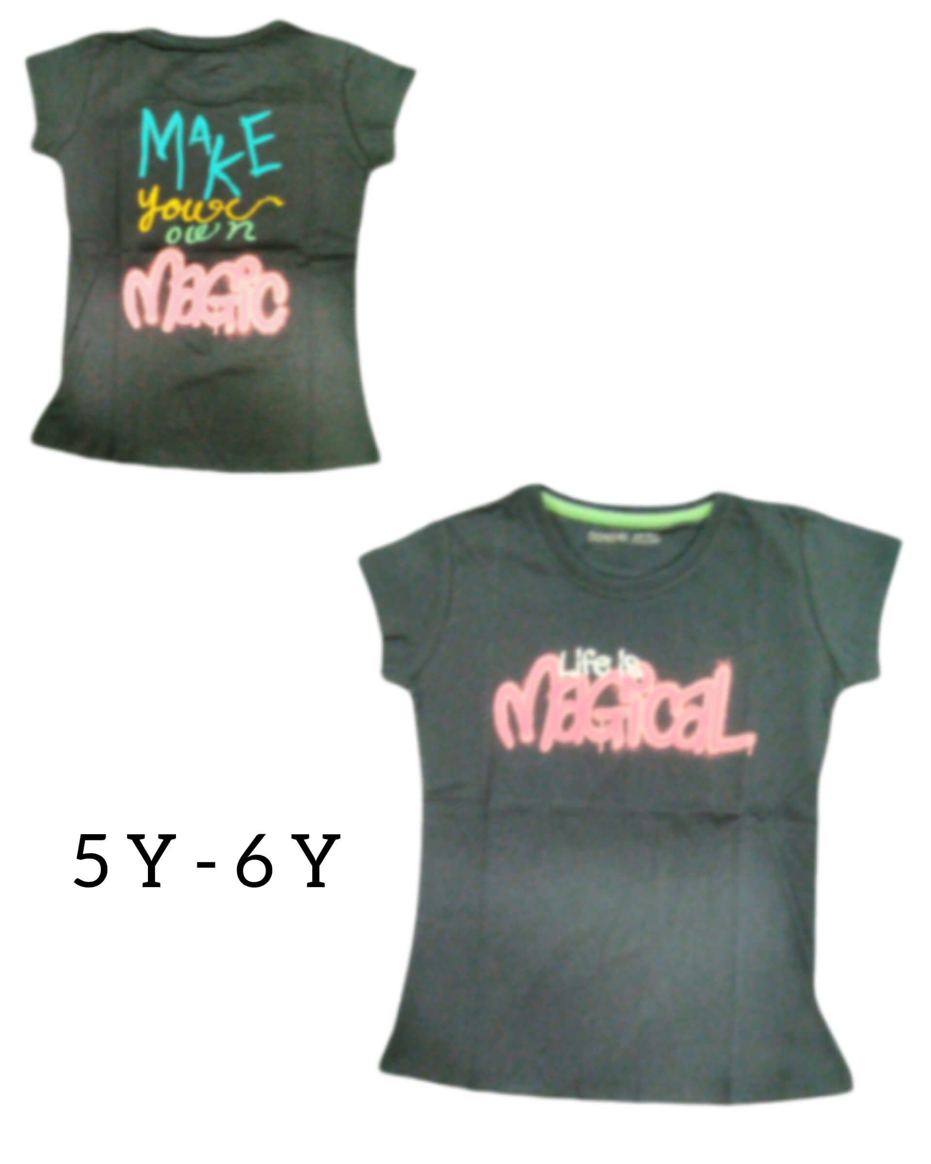 GIRLS TEES 5-6 Y