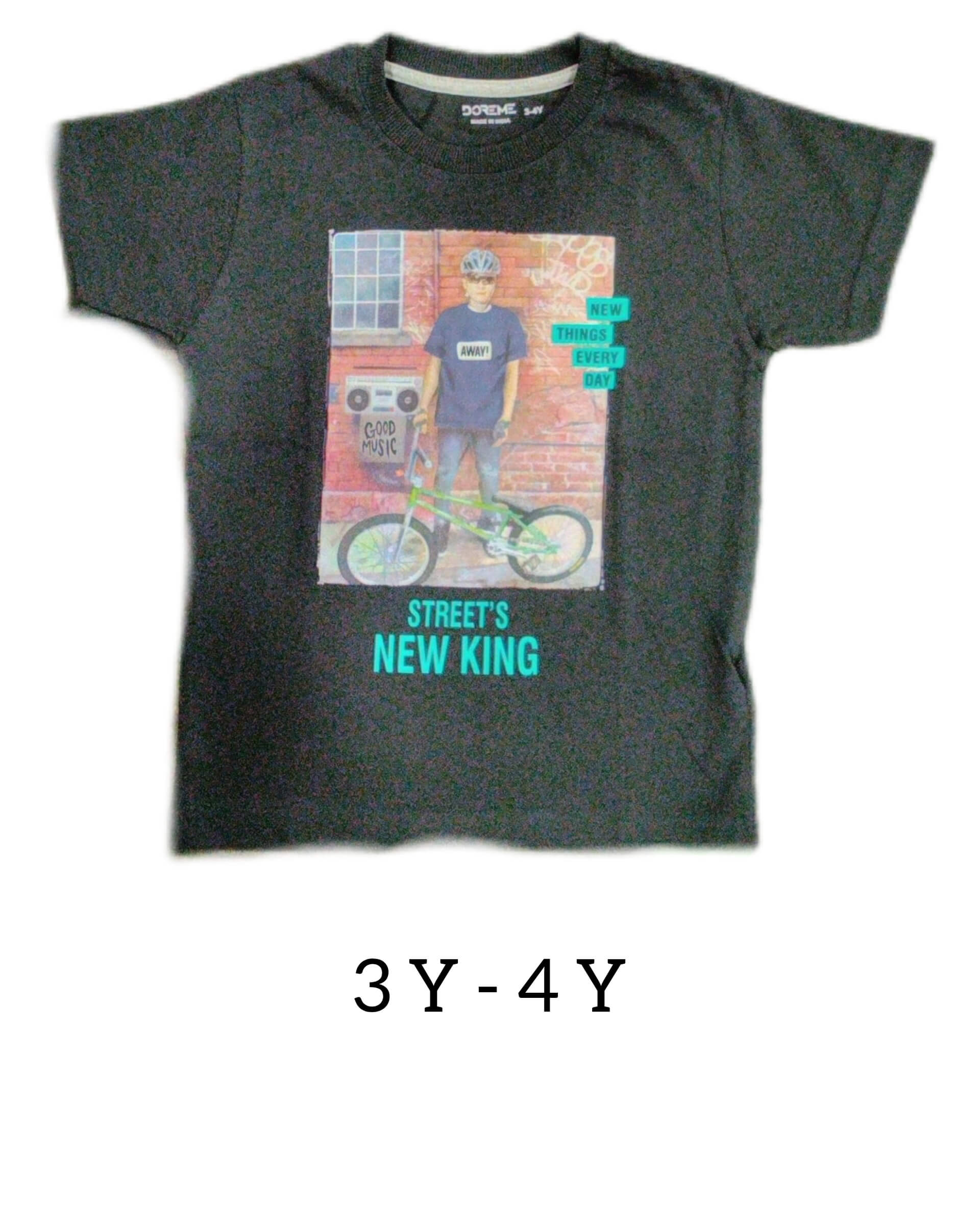 BOYS T-SHIRT3-4Y