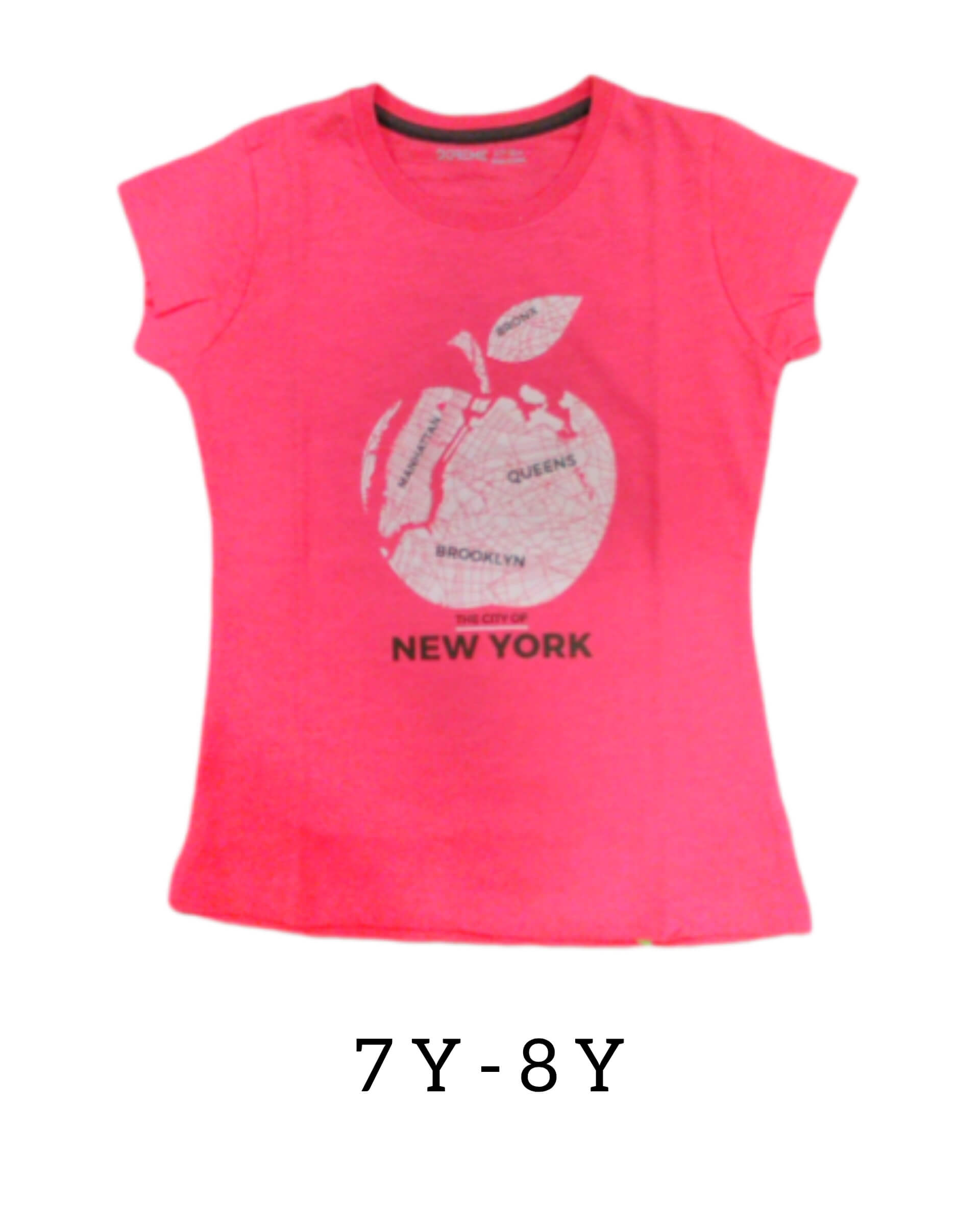 GIRLS TEES 7-8 Y