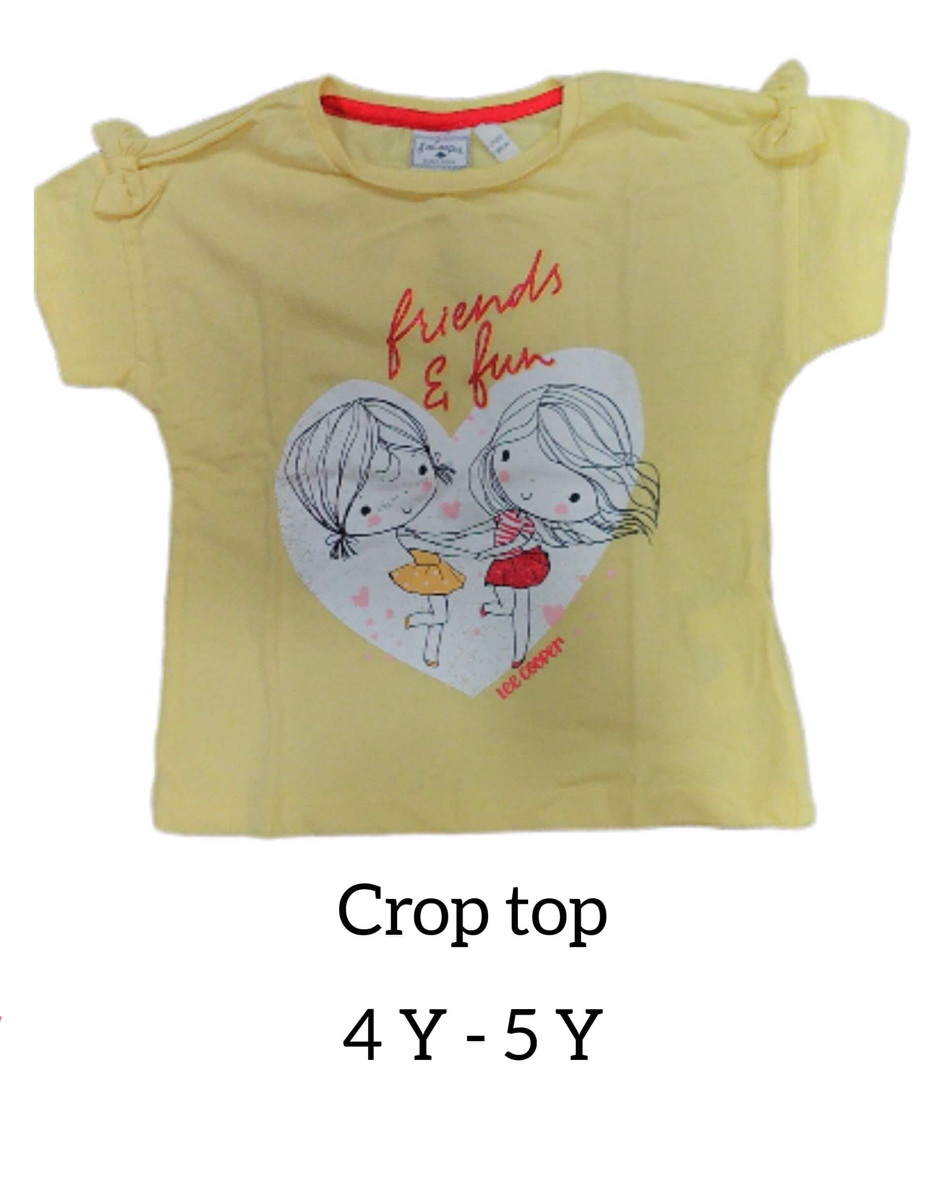 GIRLS TEES 4-5 Y