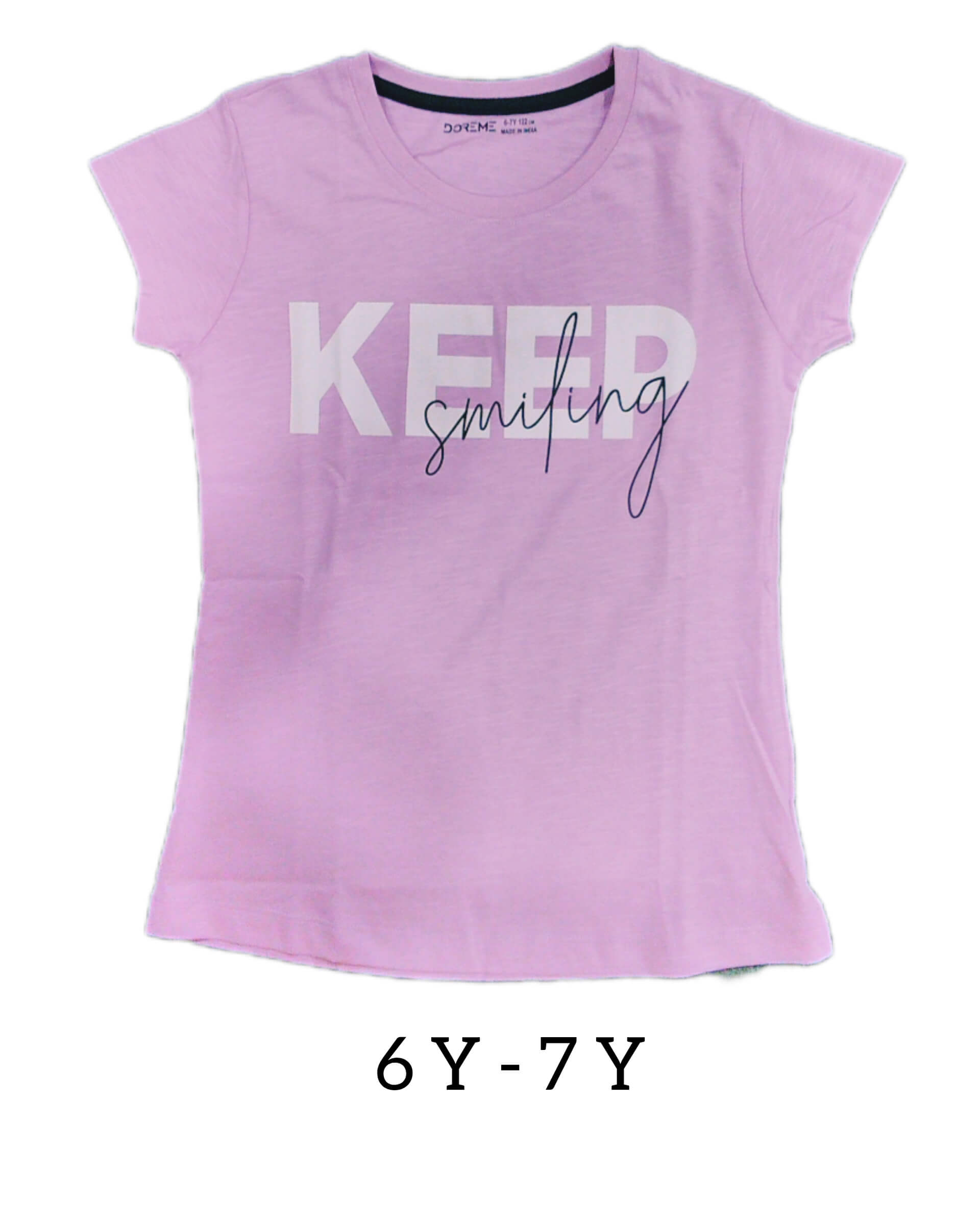 GIRLS TEES 6-7 Y