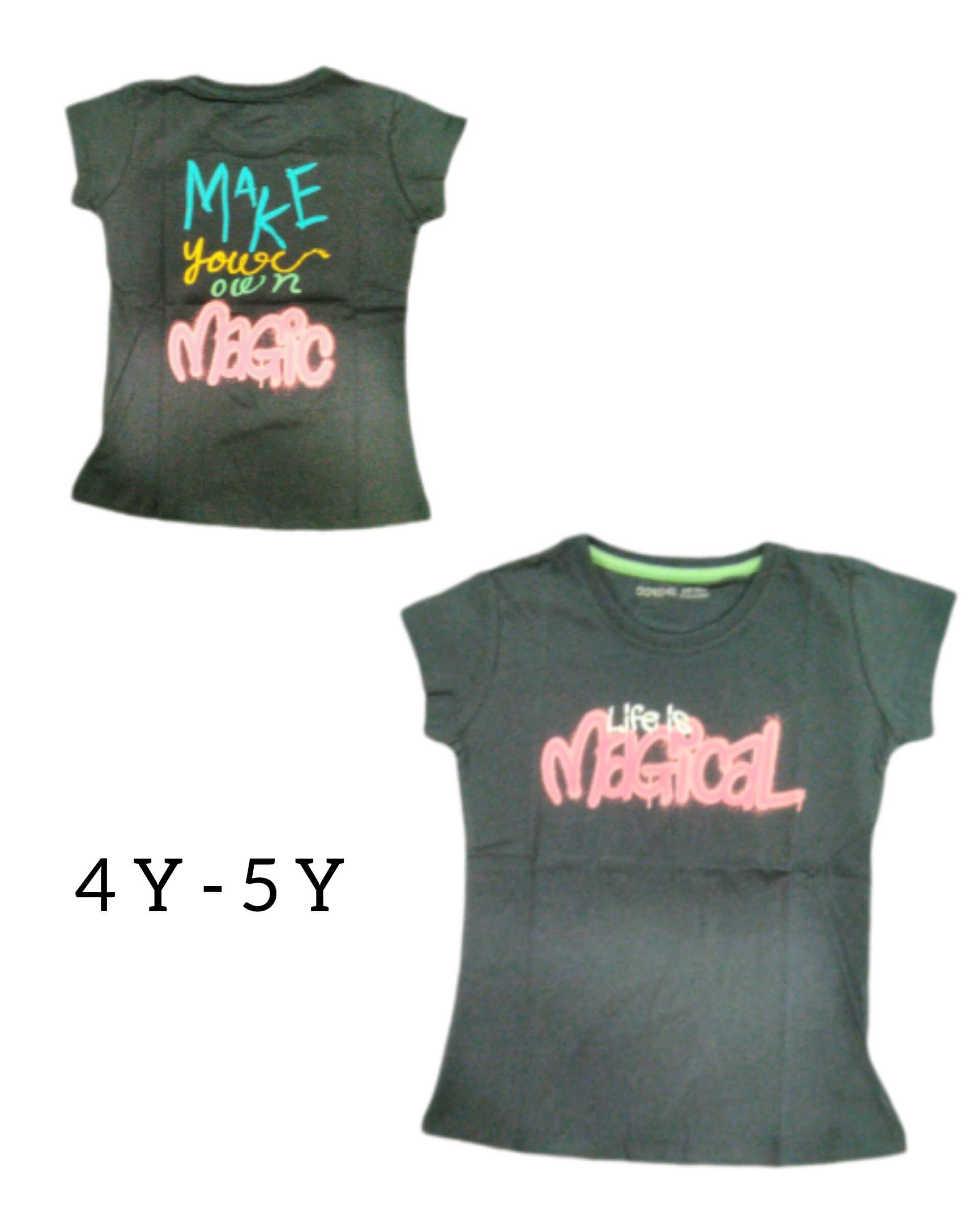 GIRLS TEES 4-5 Y