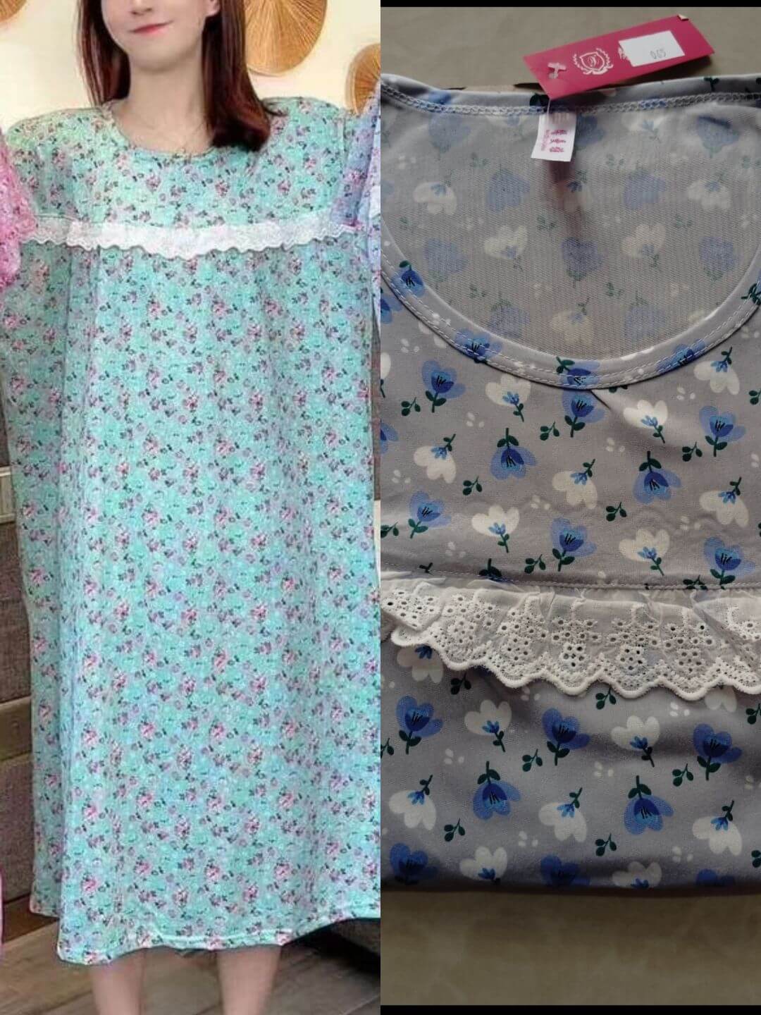 3/4 night frock for women