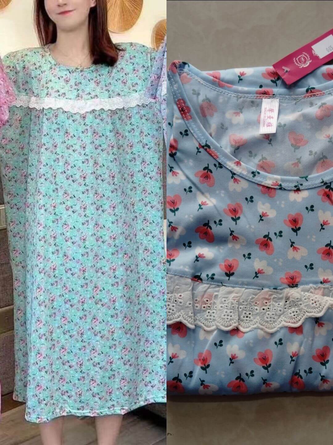3/4 night frock for women