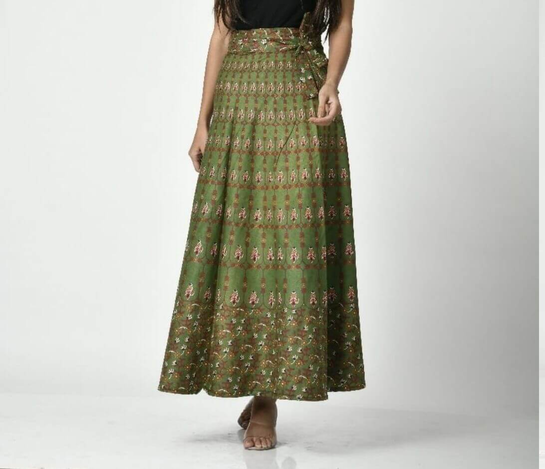 Thick Jaipur cotton wraparound