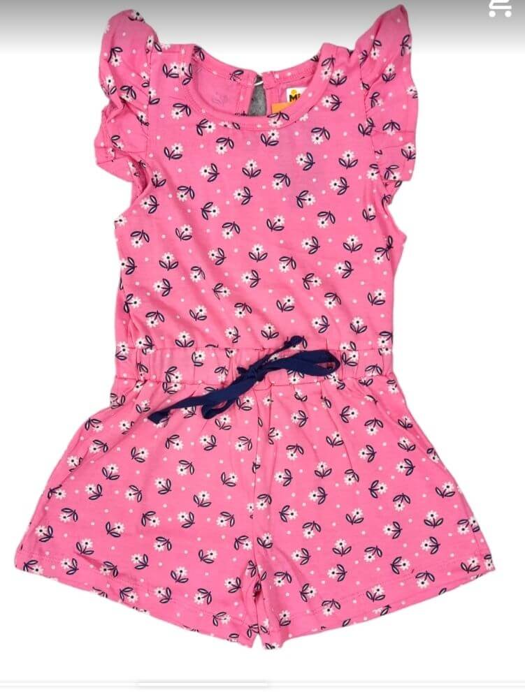 Cotton Hosiery Jumpsuit for 2,8 years of girls